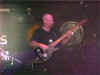 Hub O'Neil, kick ass bass player extraordinaire, on stage @ The Green Room